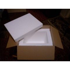   Kartondoboz EPS 40 mm betéttel páratartó 180 x 130 x 125 mm